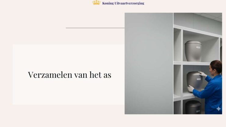 Stap 4: Verzamelen van de as