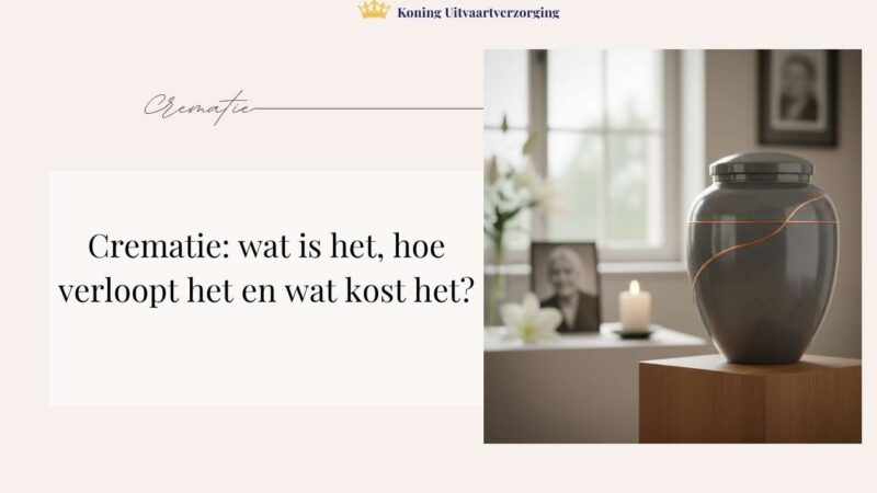 Crematie: wat is het, hoe verloopt het en wat kost het?