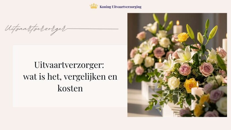 Uitvaartverzorger: wat is het, vergelijken en kosten