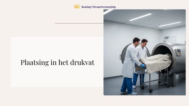 Stap 2: Plaatsing in het drukvat