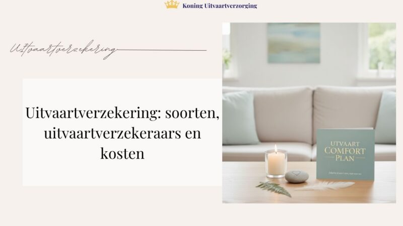 Uitvaartverzekering: soorten, uitvaartverzekeraars en kosten