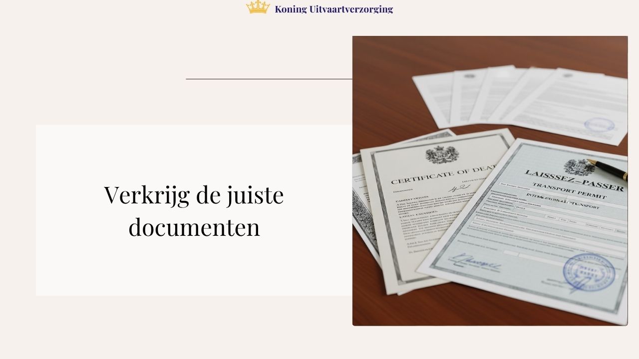 Verkrijg de juiste documenten