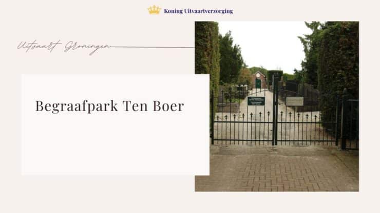 Begraafpark Ten Boer